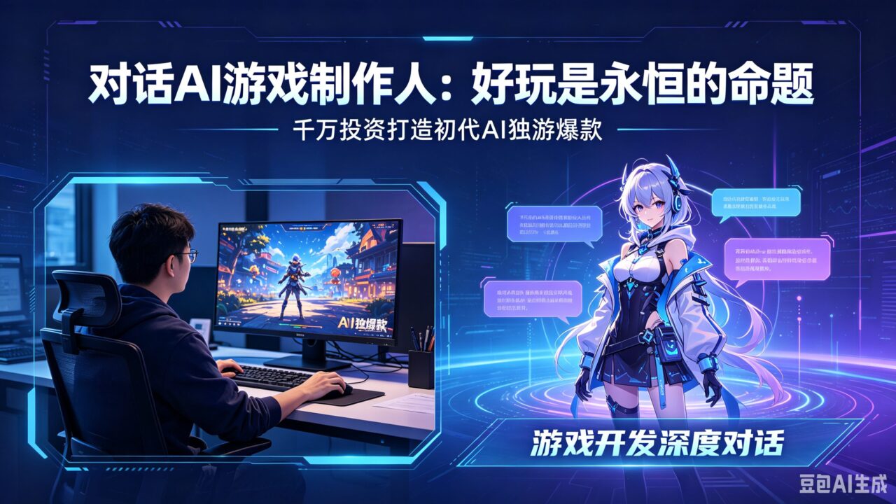 曾获千万投资,做出初代AI独游爆款,对话制作人:「好玩」是永恒的命题