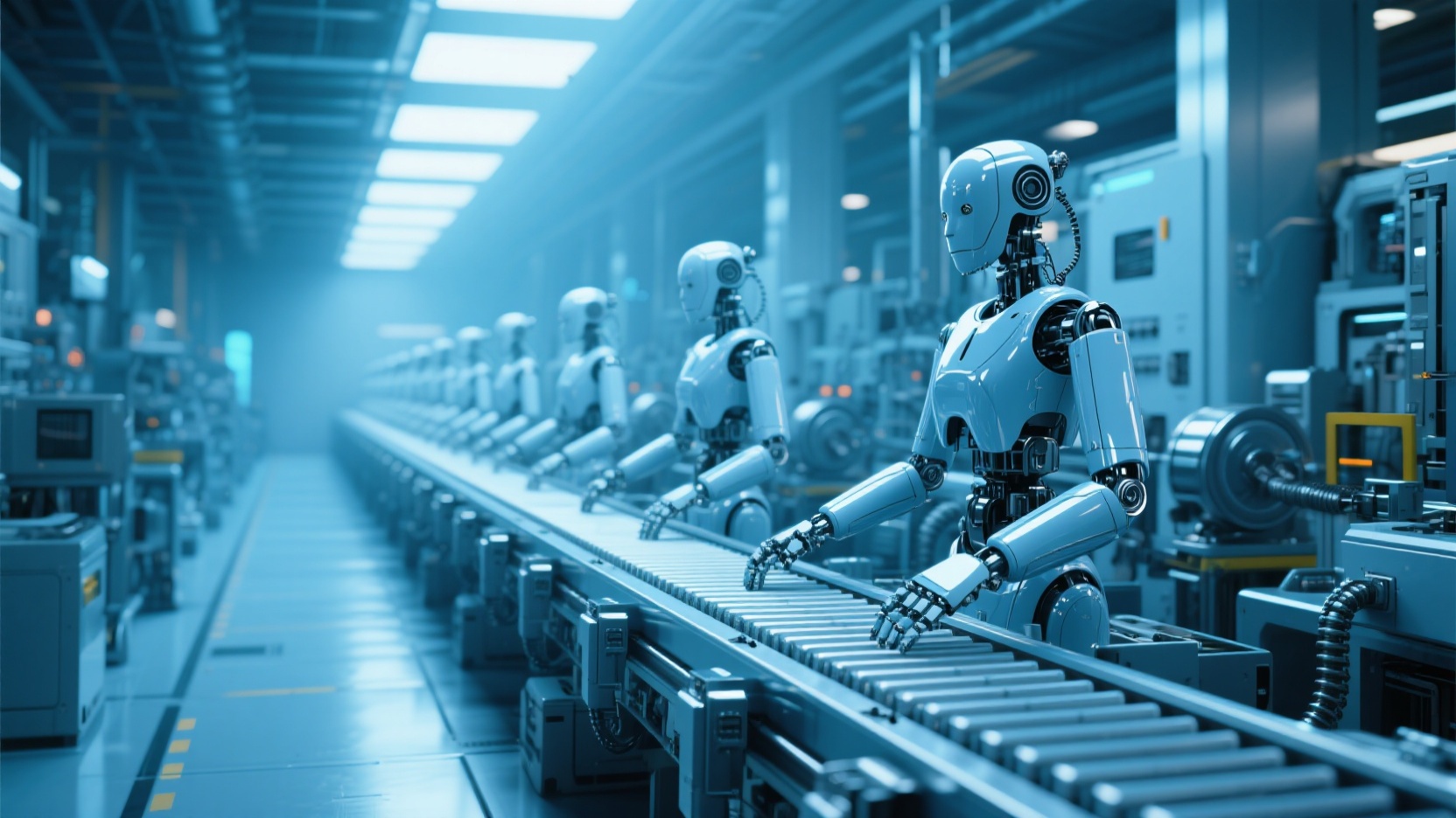 广东启用全球首条万台级人形机器人自动化产线